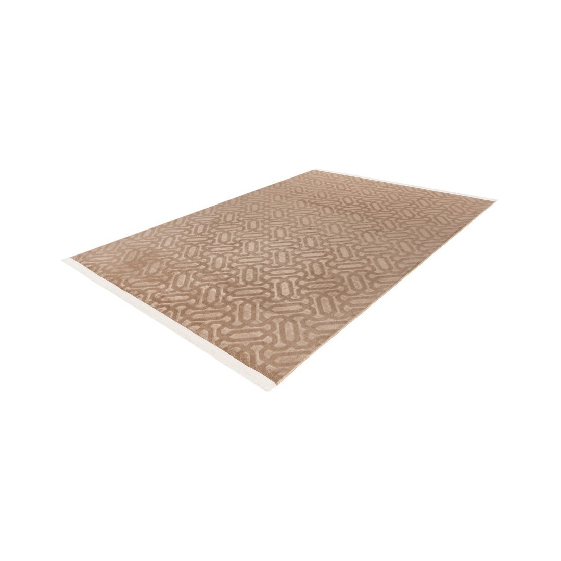 Tapis 280x80cm, design D012A coloris taupe - Confort et élégance pour votre intérieur
