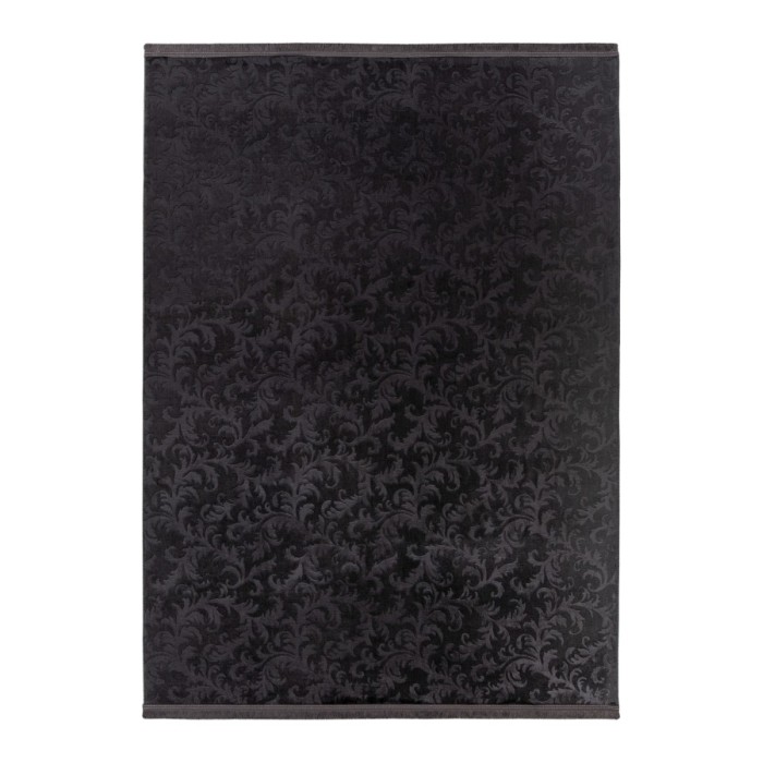 Tapis 160x120cm, design D112A coloris graphite - Confort et élégance pour votre intérieur