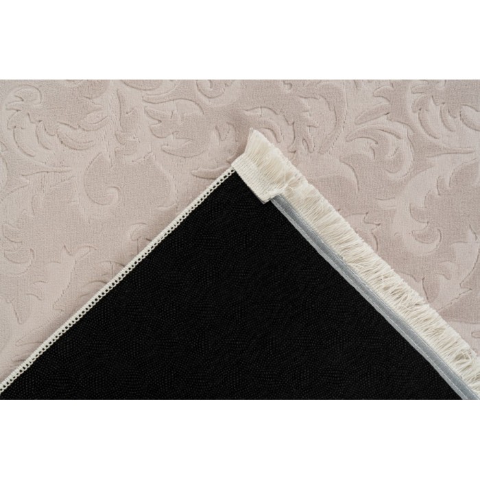 Tapis 140x80cm, design D112A coloris taupe clair - Confort et élégance pour votre intérieur