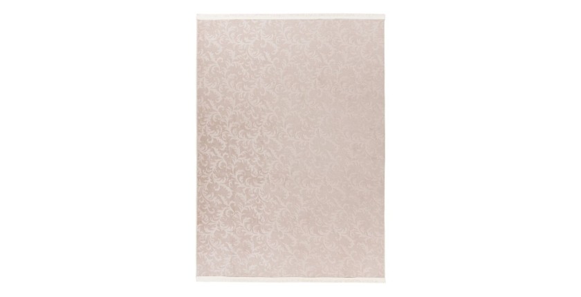 Tapis 160x120cm, design D112A coloris taupe clair - Confort et élégance pour votre intérieur