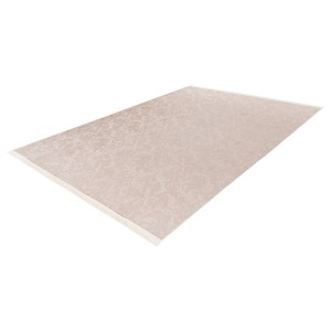 Tapis 220x160cm, design D112A coloris taupe clair - Confort et élégance pour votre intérieur
