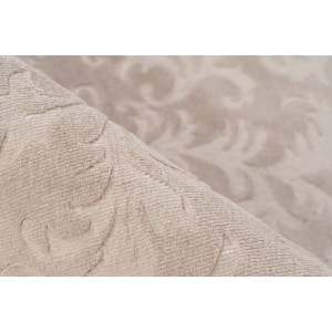 Tapis 220x160cm, design D112A coloris taupe clair - Confort et élégance pour votre intérieur