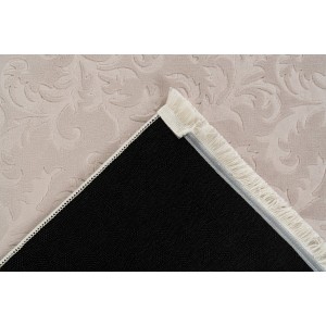 Tapis 220x160cm, design D112A coloris taupe clair - Confort et élégance pour votre intérieur