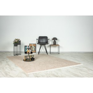 Tapis 140x80cm, design D112A coloris taupe - Confort et élégance pour votre intérieur