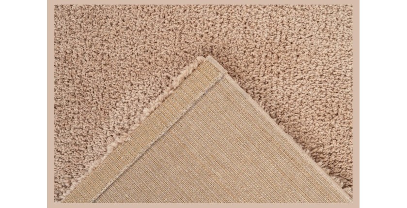 Tapis 150x80cm, design D005M coloris champagne - Confort et élégance pour votre intérieur