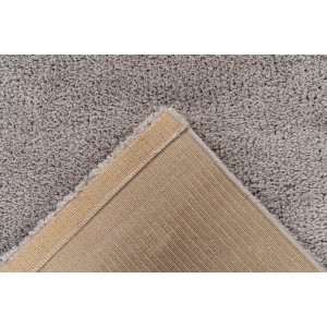 Tapis 150x80cm, design D005M coloris argent - Confort et élégance pour votre intérieur