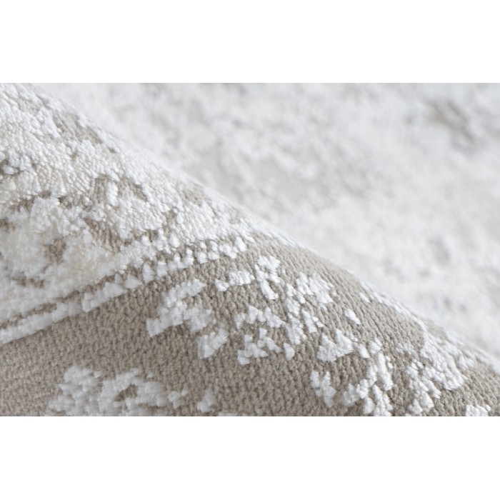 Tapis 290x200cm, design E209E coloris crème - Confort et élégance pour votre intérieur