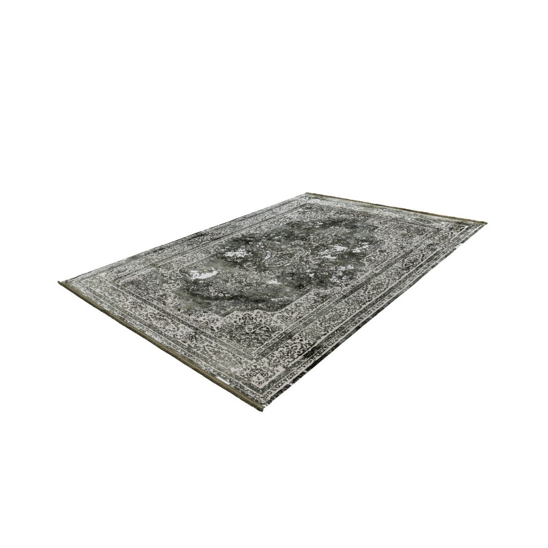 Tapis 150x80cm, design E209E coloris vert - Confort et élégance pour votre intérieur