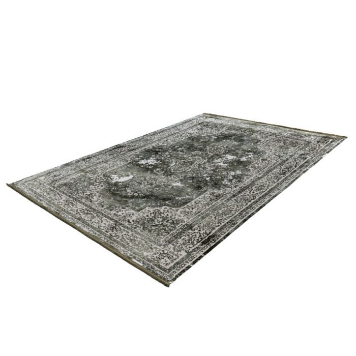 Tapis 290x200cm, design E209E coloris vert - Confort et élégance pour votre intérieur