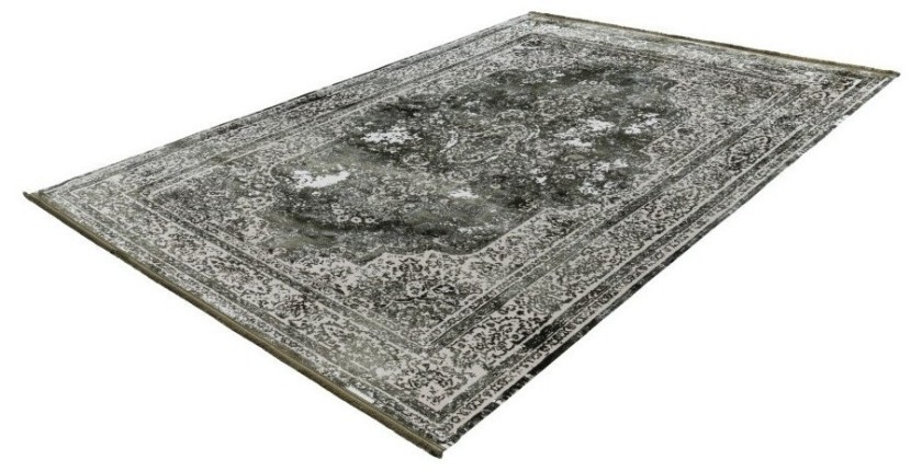 Tapis 290x200cm, design E209E coloris vert - Confort et élégance pour votre intérieur