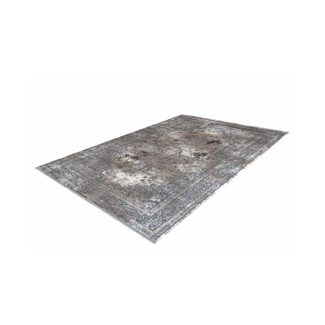 Tapis 330x240cm, design E209E coloris argent - Confort et élégance pour votre intérieur