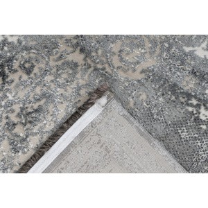 Tapis 330x240cm, design E209E coloris argent - Confort et élégance pour votre intérieur
