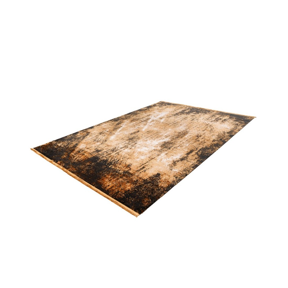 Tapis 150x80cm, design E409E coloris doré - Confort et élégance pour votre intérieur