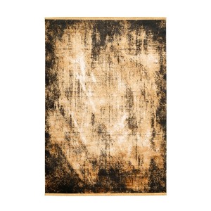 Tapis 150x80cm, design E409E coloris doré - Confort et élégance pour votre intérieur