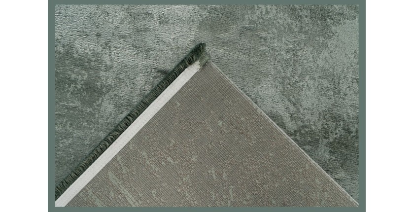 Tapis 330x240cm, design E509E coloris vert onyx - Confort et élégance pour votre intérieur