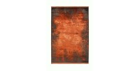 Tapis 290x200cm, design E509E coloris terracotta - Confort et élégance pour votre intérieur