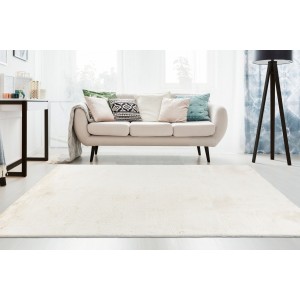 Tapis 290x200cm, design E005N coloris crème - Confort et élégance pour votre intérieur