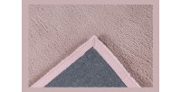 Tapis 150x80cm, design E005N coloris rose pastelle - Confort et élégance pour votre intérieur