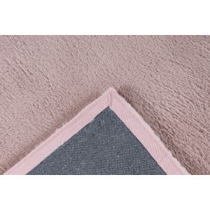 Tapis 170x120cm, design E005N coloris rose pastelle - Confort et élégance pour votre intérieur