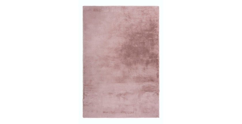 Tapis 230x160cm, design E005N coloris rose pastelle - Confort et élégance pour votre intérieur