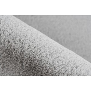 Tapis 150x80cm, design E005N coloris argent - Confort et élégance pour votre intérieur