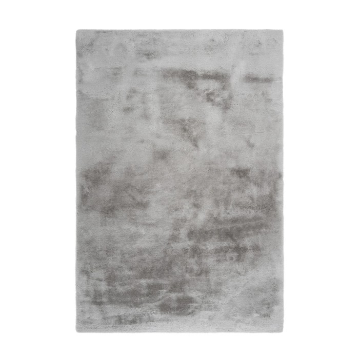 Tapis 150x80cm, design E005N coloris argent - Confort et élégance pour votre intérieur