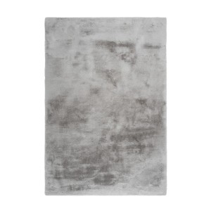 Tapis 290x200cm, design E005N coloris argent - Confort et élégance pour votre intérieur