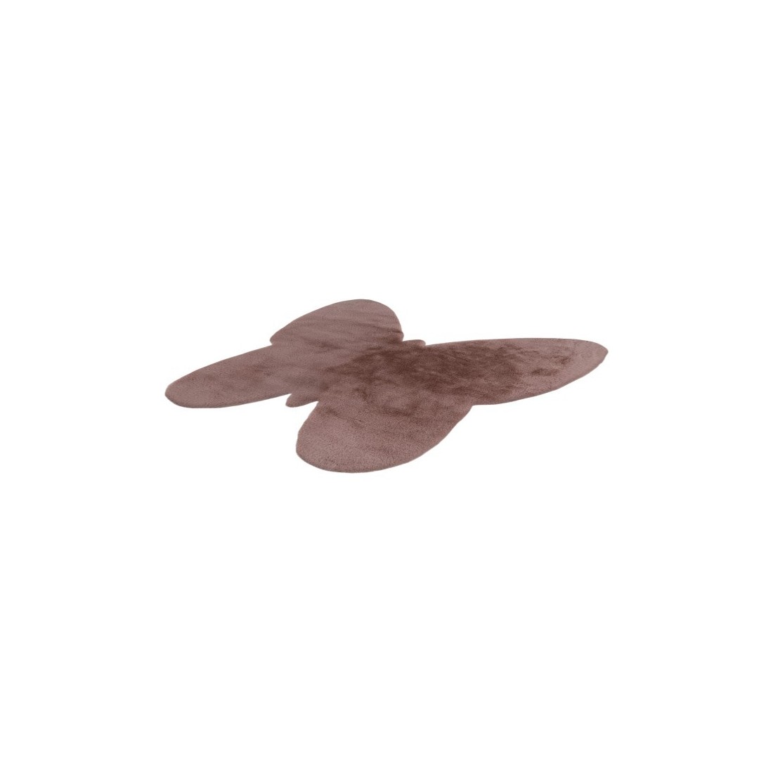 Tapis enfant 100x100, design E005S coloris rose poudré - Confort et élégance pour votre intérieur