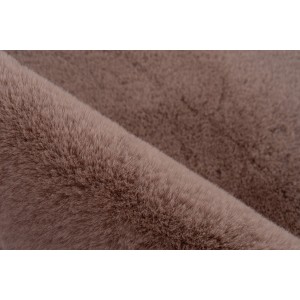 Tapis enfant 100x100, design E005S coloris rose poudré - Confort et élégance pour votre intérieur