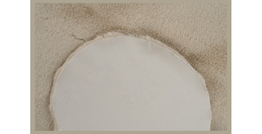 Tapis enfant 110x90cm, design E205S coloris beige - Confort et élégance pour votre intérieur