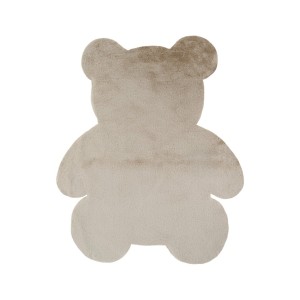 Tapis enfant 110x90cm, design E205S coloris beige - Confort et élégance pour votre intérieur