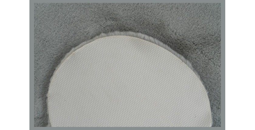 Tapis enfant 110x90cm, design E205S coloris argent - Confort et élégance pour votre intérieur