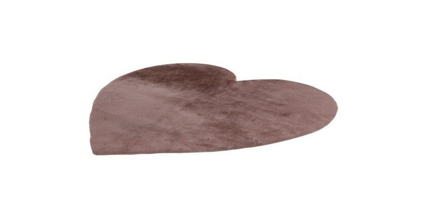 Tapis enfant 100x100cm, design E305S coloris rose poudré - Confort et élégance pour votre intérieur