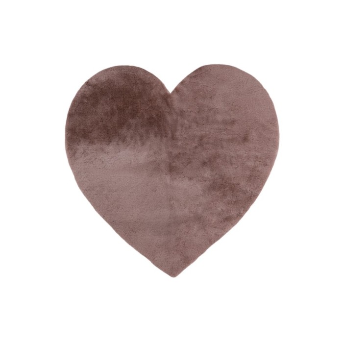 Tapis enfant 100x100cm, design E305S coloris rose poudré - Confort et élégance pour votre intérieur