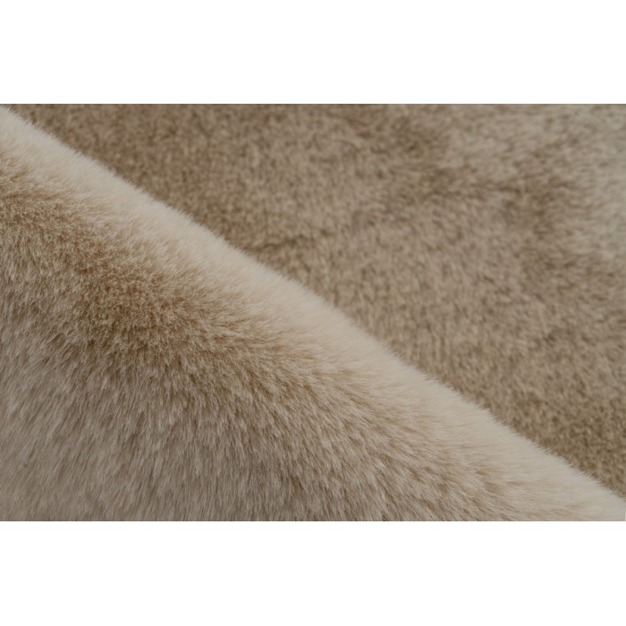 Tapis enfant 100x100cm, design E405S coloris beige - Confort et élégance pour votre intérieur