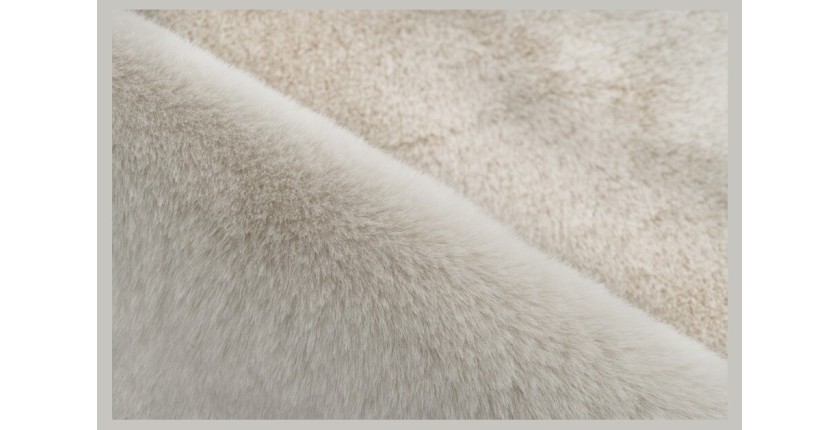 Tapis enfant 120x80cm, design E505S coloris ivoire - Confort et élégance pour votre intérieur