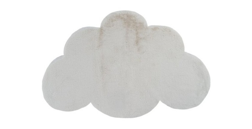 Tapis enfant 120x80cm, design E505S coloris ivoire - Confort et élégance pour votre intérieur