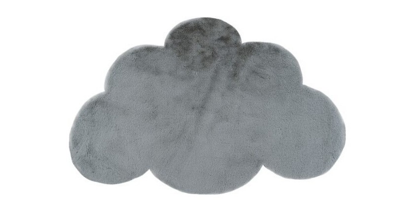 Tapis 120x80cm, design E505S coloris argent - Confort et élégance pour votre intérieur