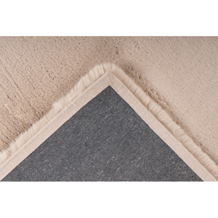 Tapis 150x80cm, design E009Y coloris beige - Confort et élégance pour votre intérieur