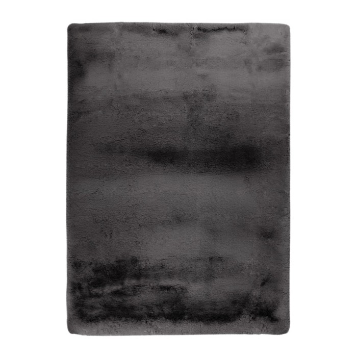 Tapis 150x80cm, design E009Y coloris graphite - Confort et élégance pour votre intérieur