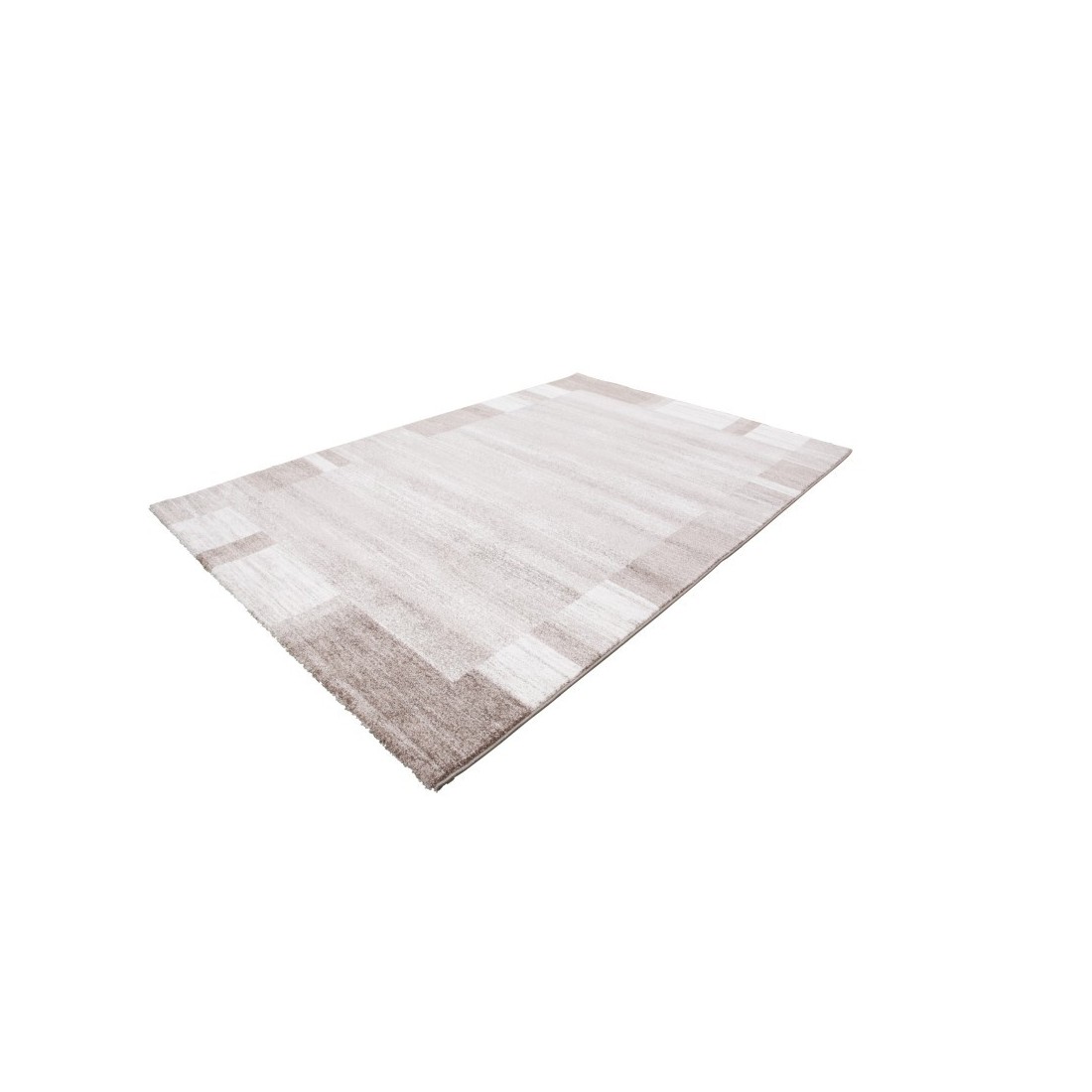 Tapis 150x80cm, design F005G coloris beige - Confort et élégance pour votre intérieur
