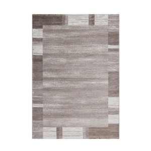 Tapis 150x80cm, design F005G coloris beige - Confort et élégance pour votre intérieur