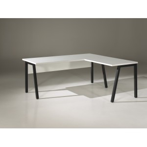 Ensemble de 8 meubles de bureau professionnel coloris blanc collection SOON