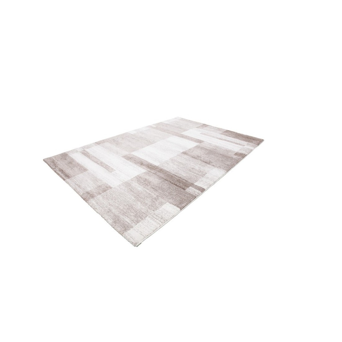 Tapis 150x80cm, design F105G coloris beige - Confort et élégance pour votre intérieur