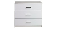 Commode collection SENA, 3 tiroirs, idéal pour ajouter des rangements dans votre chambre