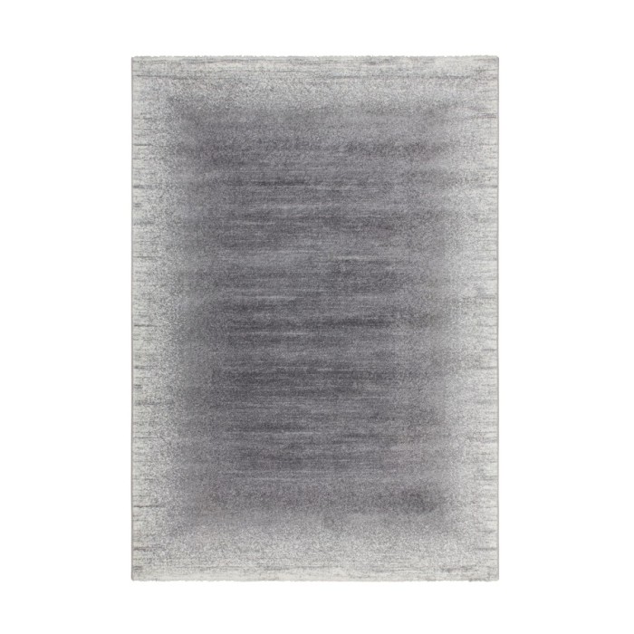 Tapis 150x80cm, design F205G coloris argent - Confort et élégance pour votre intérieur