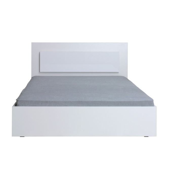 Lit 2 places avec option coffre en 160x200 collection SENA. Idéal pour votre chambre