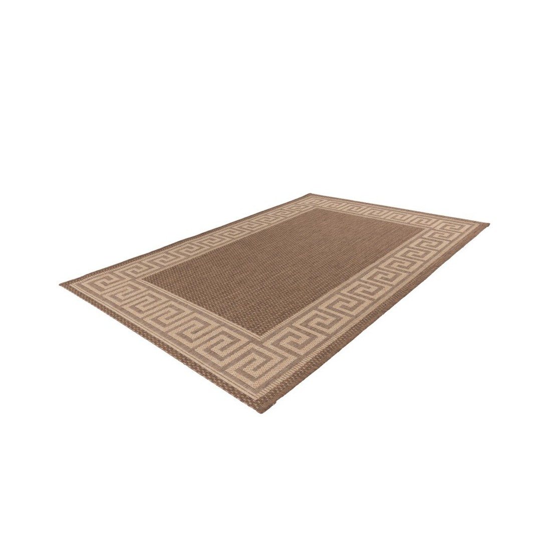 Tapis 290x200cm, design F205A coloris café - Confort et élégance pour votre intérieur