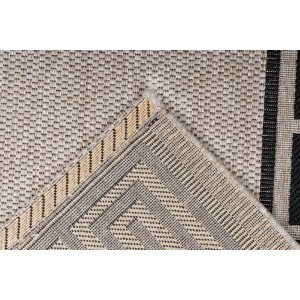 Tapis 230x160cm, design F205A coloris argent - Confort et élégance pour votre intérieur