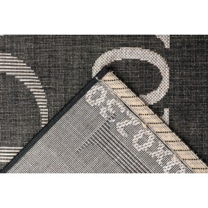 Tapis 150x80cm, design F115A coloris graphite - Confort et élégance pour votre intérieur